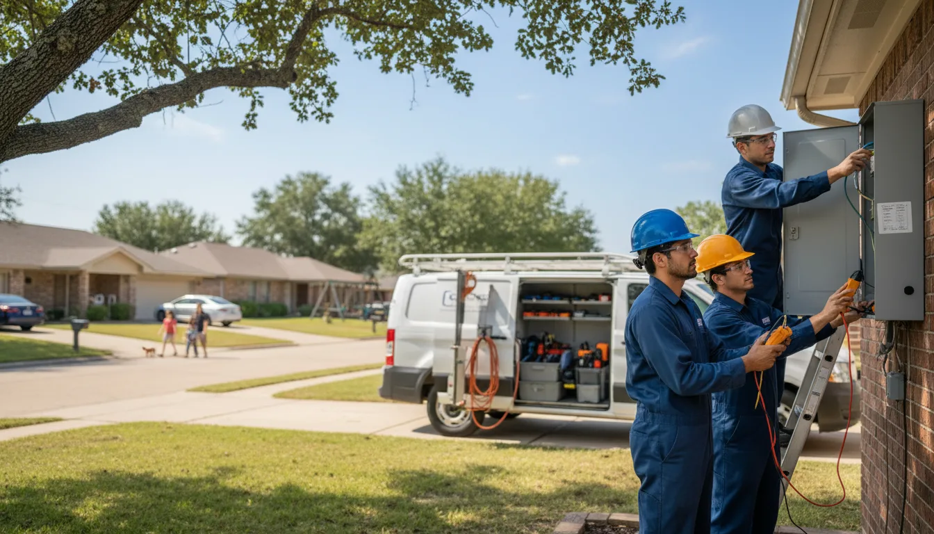 Certified electrician providing emergency electrical services in Springboro, OH